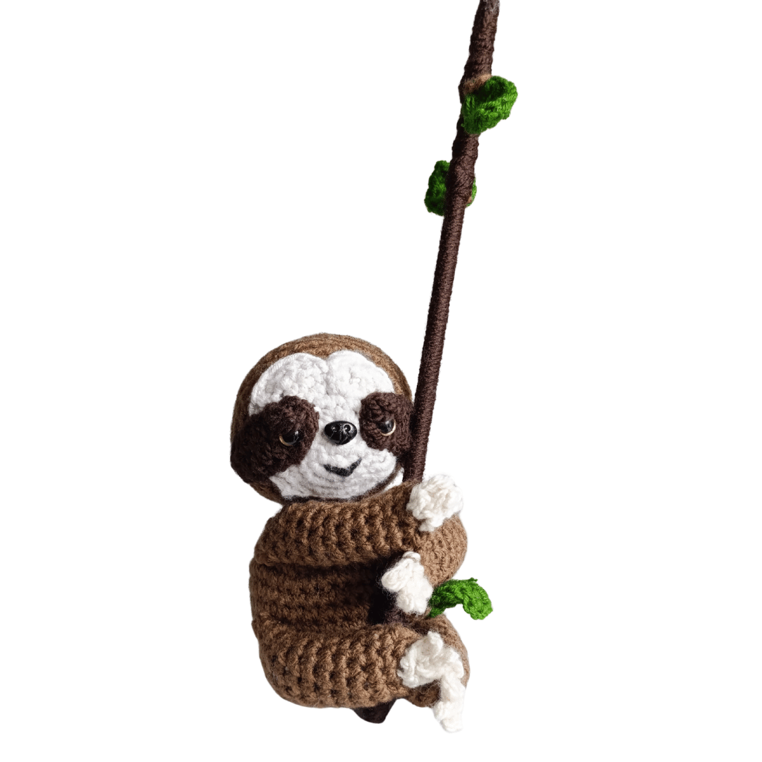 Oso perezoso en crochet