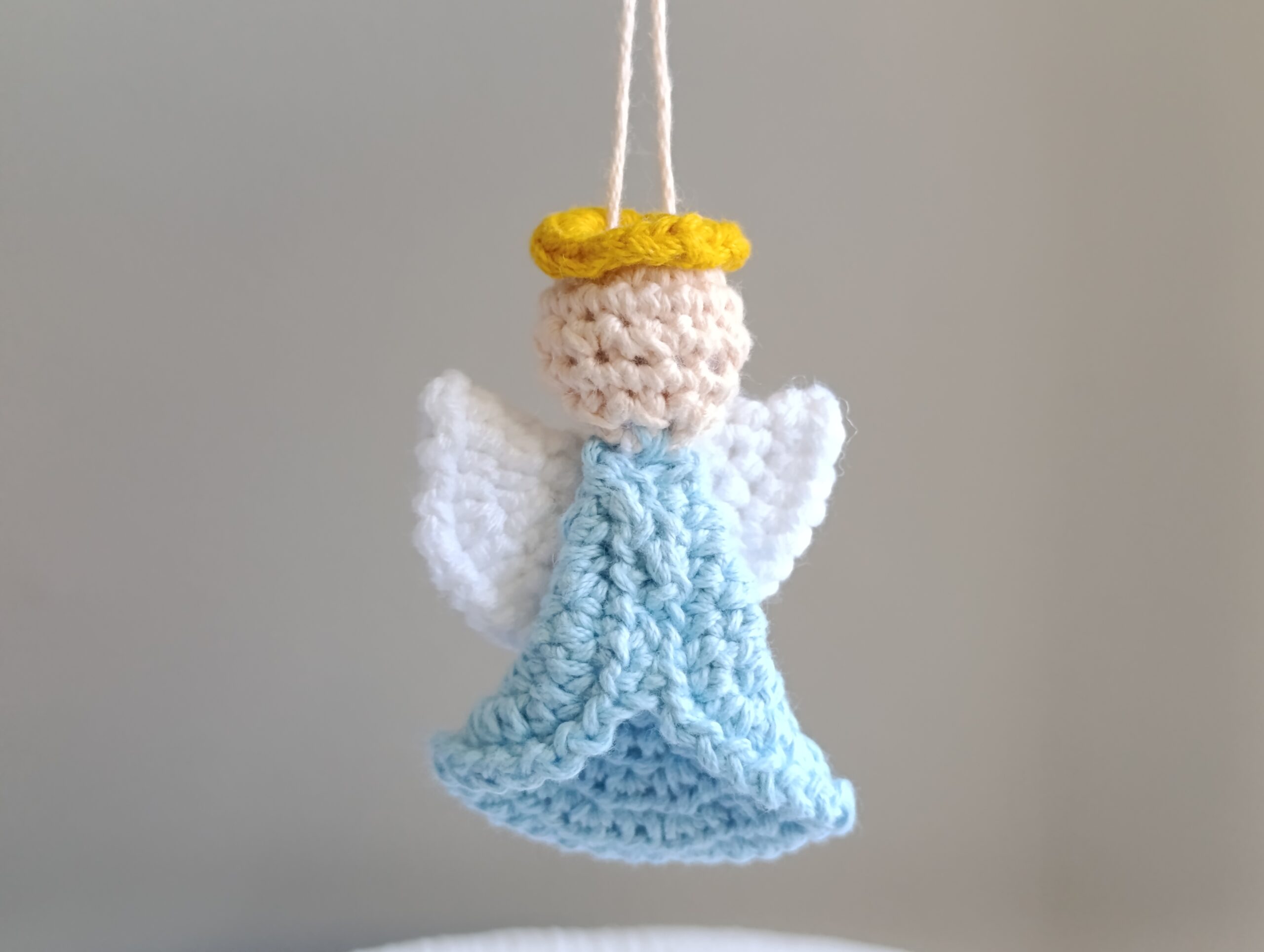 Angelito en crochet