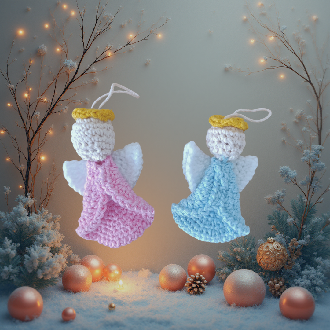Angelito en crochet